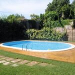 Piscina enterrada ovalada, 8,00 m x 4,00 m, 1,50 m de profundidad