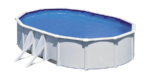 Piscina de acero ovalada GRE Fidji