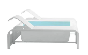 Genérico Piscinas y spas Piscina Mariposa con Tumbonas GRE - Set Familiar Premium - Imagen 3