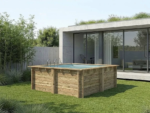 Piscina enterrada ovalada Ibiza (4,16 x 10 x 1,50 m) – kit completo con filtro de arena - Imagen 3