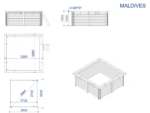 Piscina enterrada ovalada Ibiza (4,16 x 10 x 1,50 m) – kit completo con filtro de arena - Imagen 6