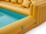 Sofá inflable modular para piscina – Forma personalizable – Ideal para relajarse al aire libre - Imagen 4