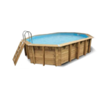 Piscina de Madera Ubbink Océa 3,55 x 5,50 m