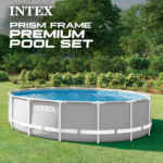 Set de piscina elevada Intex Prism Frame de 18 pies x 48 pulgadas - Imagen 5