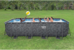 Set de piscina rectangular elevada Bestway APX 365 de 52 pulgadas - Imagen 2