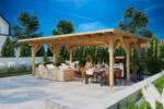 Pérgola de Madera Grande Dora XL / 6 x 5 m