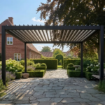 Dancover Pérgola cenador de jardín bioclimático San Pablo Steel+