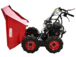 Carretilla con motor GeoTech Pro GEOTRAK 400 - Cajón dumper 400 Kg - 4 ruedas motrices - Imagen 5