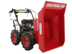 Carretilla con motor GeoTech Pro GEOTRAK 400 - Cajón dumper 400 Kg - 4 ruedas motrices - Imagen 4