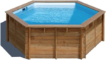 Piscina de madera GRE Lili 2 Ø 2,80 x 1,07 m