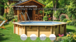 Piscina de madera GRE Lili 2 Ø 2,80 x 1,07 m - Imagen 4